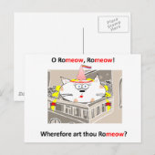 Romeow Postkarte (Vorne/Hinten)