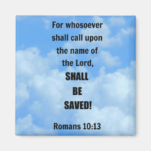 Römer 10:13 magnet
