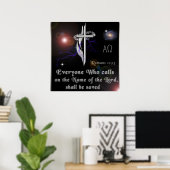 Römer 10:13 Poster (Heimbüro)