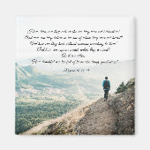 Römer 10:14-15 Wie dann sollen sie ihn anrufen Magnet (Vorne)