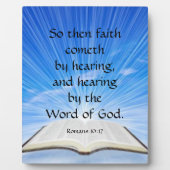 Römer 10:17 fotoplatte (Vorderseite)