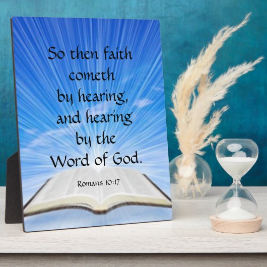 Römer 10:17 fotoplatte (Seite)