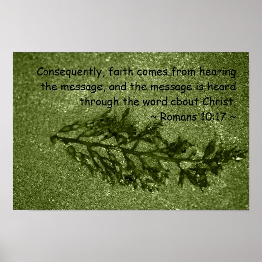 Römer 10:17 poster (Vorne)