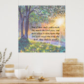 Römer 10:9 poster (Küche)