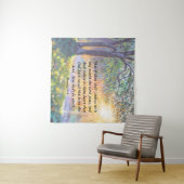 Römer 10:9 wandteppich (Beispiel (Horizontal))