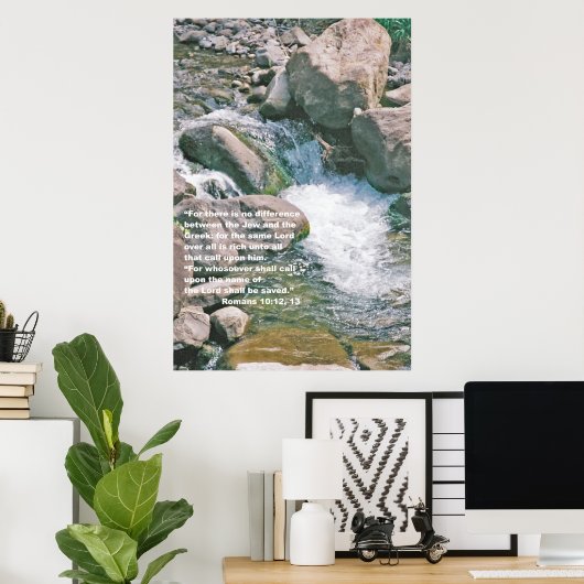 Römer 10 poster (Heimbüro)