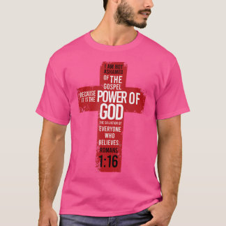 Römer 116 Bibelverse Religion Jesus kreuzen Christ T-Shirt