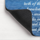 Römer 11:33 O die Tiefe der Reichtümer... Mousepad (Ecke)