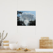 "Römer 11:36 Für Ihn und durch Ihn... Poster (Küche)