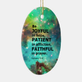 Römer-12:12 Keramikornament (Rechts)