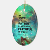 Römer-12:12 Keramikornament (Links)