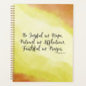 Römer 12:12 Seien Sie froh in der Hoffnung Christl Planer (Vorderseite)