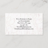 Römer 12:12 Seien Sie in Hoffnung glücklich, treu  Visitenkarte (Rückseite)