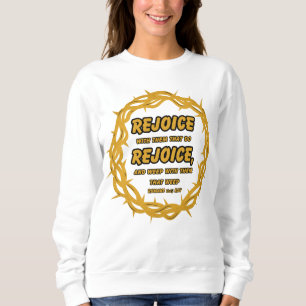 Römer 12:15 KJV Bibelschrift Verse Frauen Sweatshirt