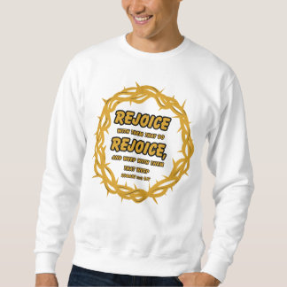 Römer 12:15 KJV Bibelschrift Verse Herren Sweatshirt
