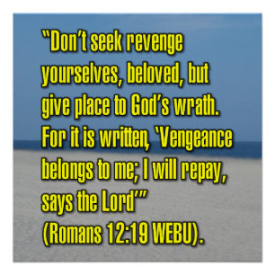 Römer 12:19 WEBU Poster