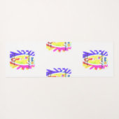 Römer 12:1 LK Yoga Mat - Verehrung in Bewegung Yogamatte (Rückseite (Horizontal))