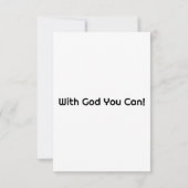 Römer 12:21 KJV Bible Verse Pic Flat Gruß Karte (Rückseite)