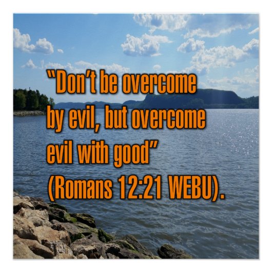 Römer 12:21 WEBU Poster (Vorderseite)