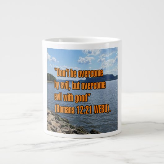 Römer 12:21 WEBU Tasse (Vorderseite)