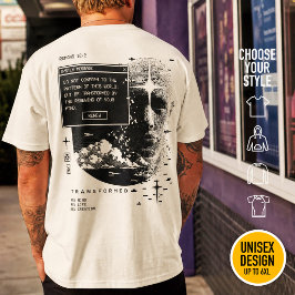 Römer 12:2 Erneuere Deinen Geist System-Meldungsal T-Shirt