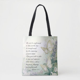 Römer 12:2 Nicht mit dieser Weltbibel übereinstimm Tasche