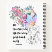 Römer 12:2-Notebook Notizblock (Rückseite)