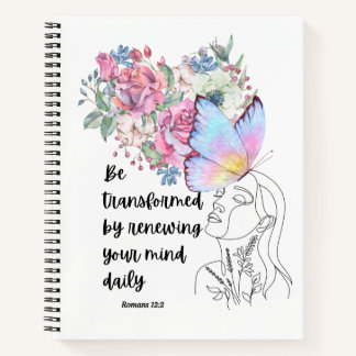 Römer 12:2-Notebook Notizblock