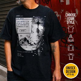 Römer 12:2 Passt euch nicht an Christian Retrowave T-Shirt