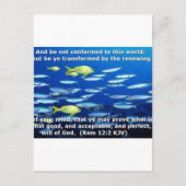 Römer 12:2 postkarte (Vorderseite)