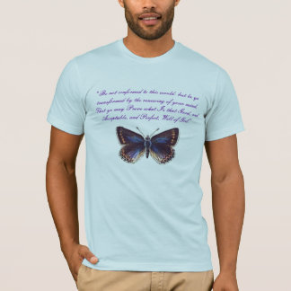 Römer-12:2, "wird nicht an diese Welt angepasst: … T-Shirt