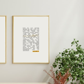 Römer 12 poster