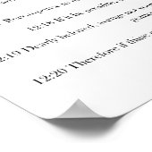 Römer 12 poster (Ecke)