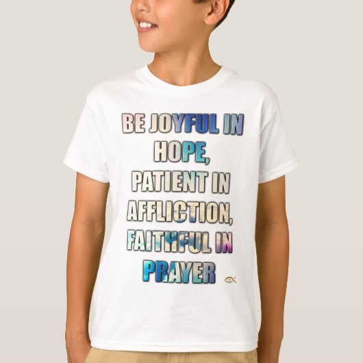 Römer 12 T-Shirt (Vorderseite)