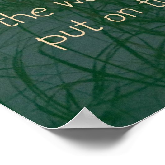 Römer 13:12 poster (Ecke)