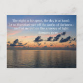 Römer 13:12 postkarte (Vorderseite)