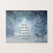 Römer 15:13 Der Gott der Hoffnung Puzzle (Horizontal)