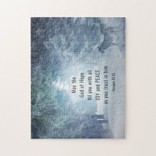 Römer 15:13 Der Gott der Hoffnung Puzzle (Vertikal)