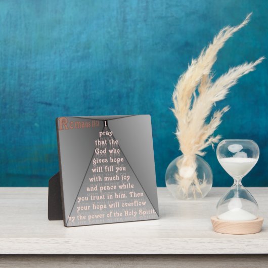 Römer 15:13 fotoplatte (InSitu)