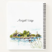 Römer 15:13 Gott der Hoffnung Christliches Verse Notizblock (Rückseite)