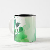 Römer 15:13 Gott der Hoffnung Christliches Verse Zweifarbige Tasse (Vorderseite Links)