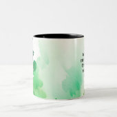 Römer 15:13 Gott der Hoffnung Christliches Verse Zweifarbige Tasse (Mittel)