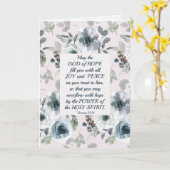 Römer 15:13 Gott der Hoffnung, Florin Karte (Gelbe Blume)