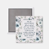 Römer 15:13 Gott der Hoffnung, Florin Magnet (Vorderseite/Rückseite)