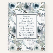 Römer 15:13 Gott der Hoffnung, Florin Notizblock (Vorderseite)