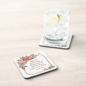 Römer 15:13 Gott der Hoffnung Getränkeuntersetzer (Rechte Seite)