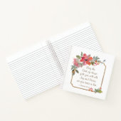 Römer 15:13 Gott der Hoffnung, Weihnachts-Notebook Notizblock (Innenseite)