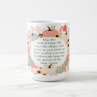 Römer 15:13 Herbst  Kaffeetasse