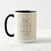 Römer 15:13 Hoffnung Bibelvers Tasse (Links)