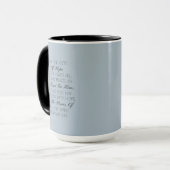 Römer 15:13 Hoffnung Bibelvers Tasse (Vorderseite Links)
